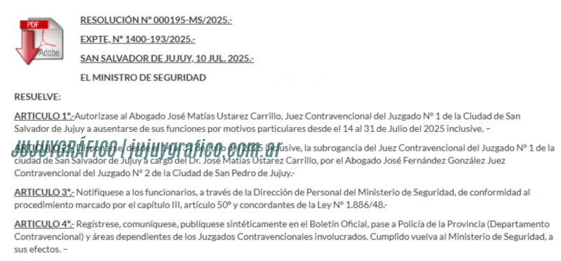 Corrupción judicial en Jujuy, Imputado juez por desvío millonario de multas públicas 09