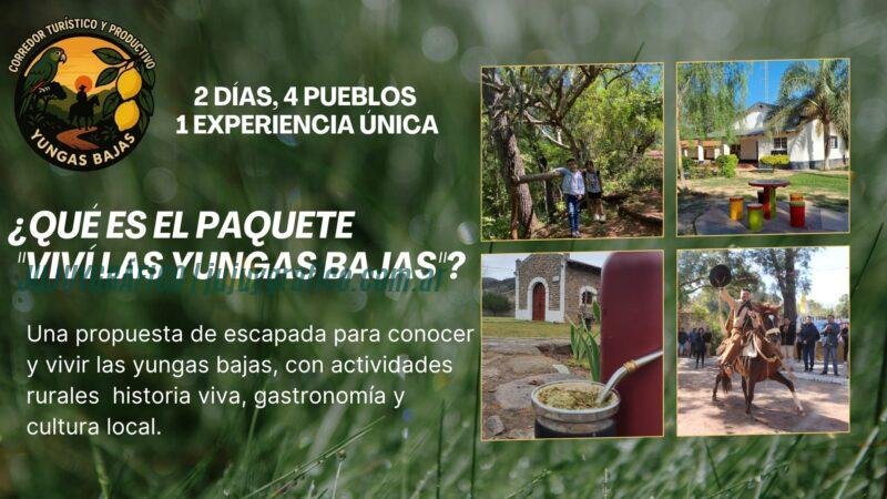Yungas Bajas: Jujuy inaugura corredor que une turismo y economía popular 3 Yungas Bajas, Jujuy inaugura corredor que une turismo y economía popular 16