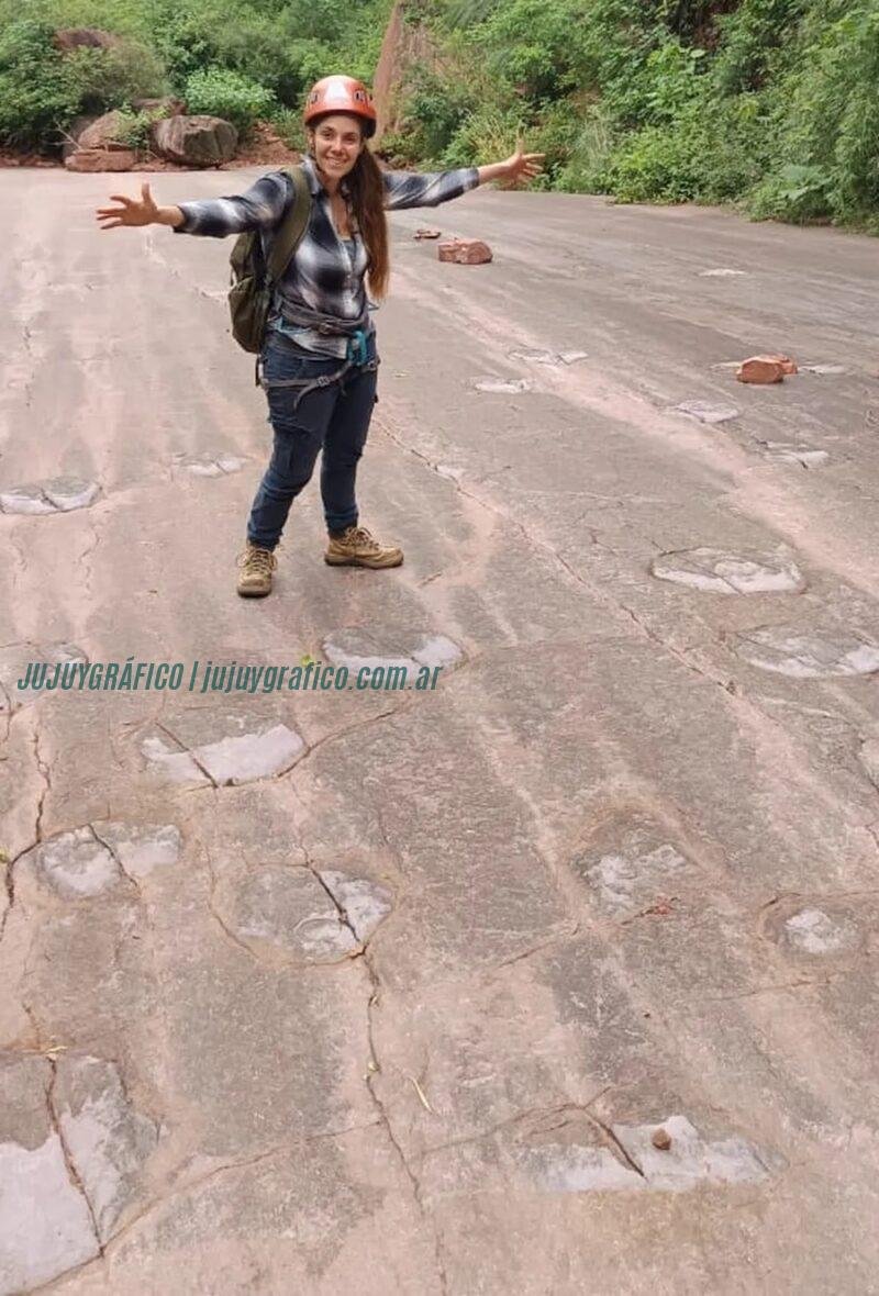 El Sauzal con más de 500 huellas de dinosaurios transforman en las Yungas 03 El Sauzal con más de 500 huellas de dinosaurios transforman en las Yungas 03