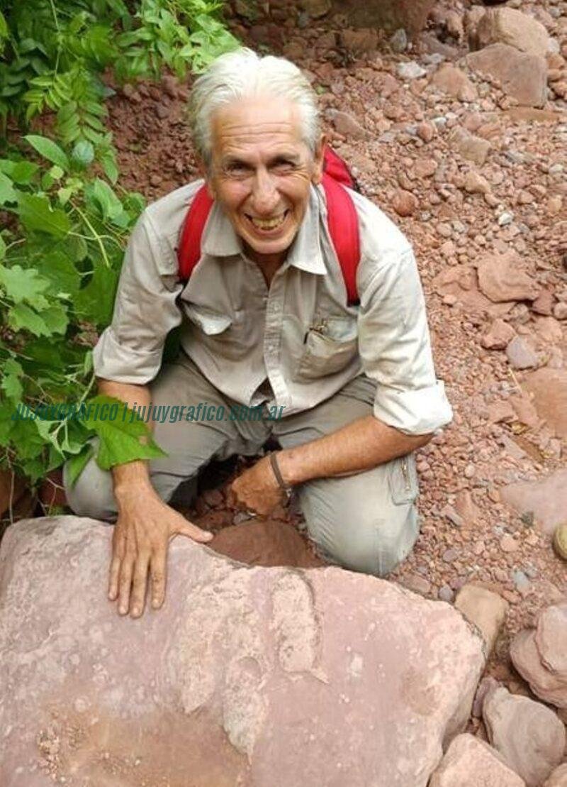 Julio Sapag El Sauzal con más de 500 huellas de dinosaurios transforman en las Yungas 08 Julio Sapag El Sauzal con más de 500 huellas de dinosaurios transforman en las Yungas 08