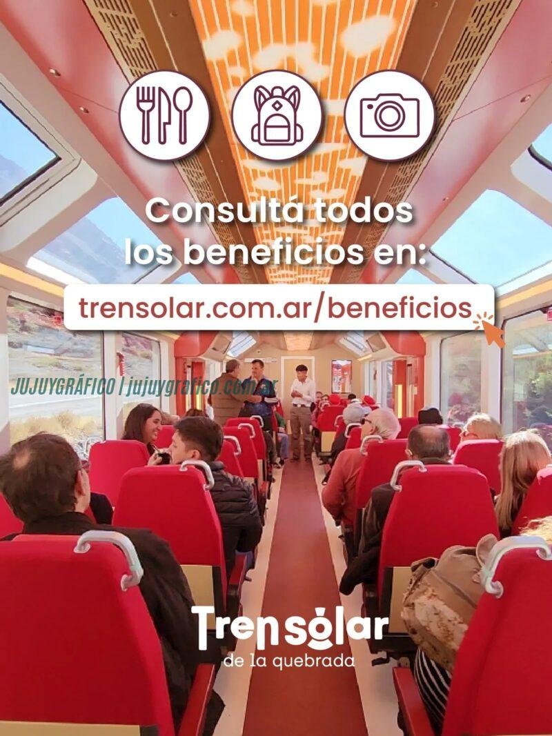 Tren Solar de la Quebrada descuentos en hoteles y gastronomía con tu boleto del tren 02