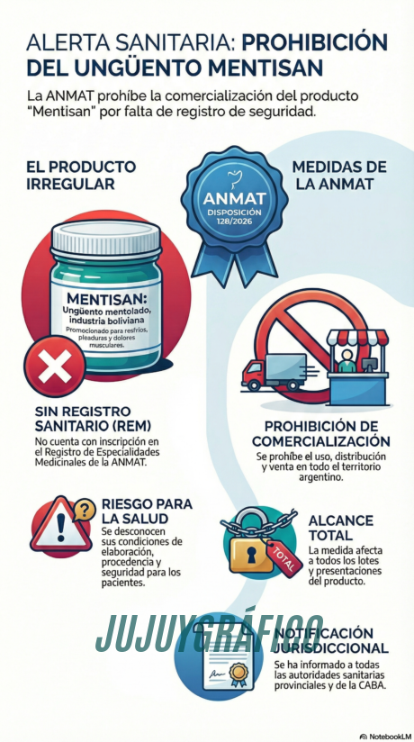 ANMAT prohíbe Mentisan en toda Argentina, Alerta sanitaria por ungüento sin registro 09 ANMAT prohíbe Mentisan en toda Argentina, Alerta sanitaria por ungüento sin registro 09