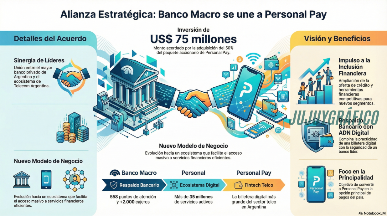 Alianza explosiva, Banco Macro invierte US$75 millones en Personal Pay y redefine fintech 2