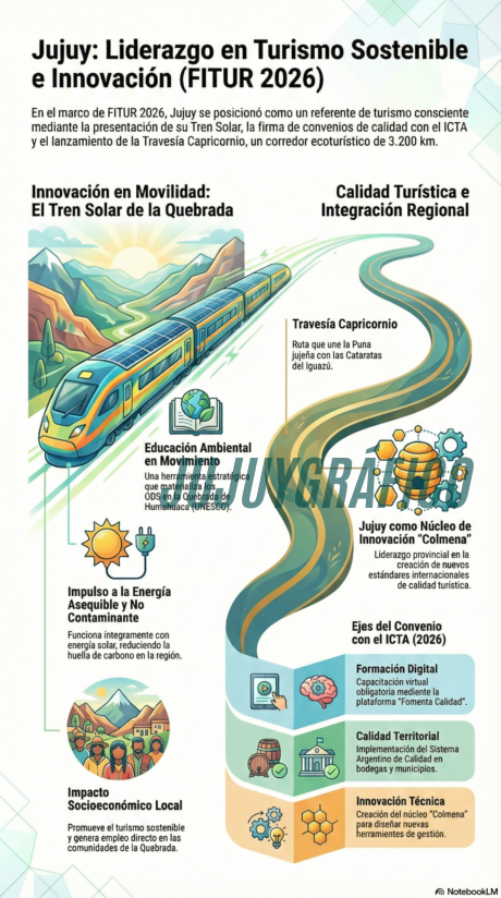 Jujuy presenta tres revolucionarias estrategias de turismo sostenible en FITUR 2026 5 Jujuy presenta tres revolucionarias estrategias de turismo sostenible en FITUR 2026 5