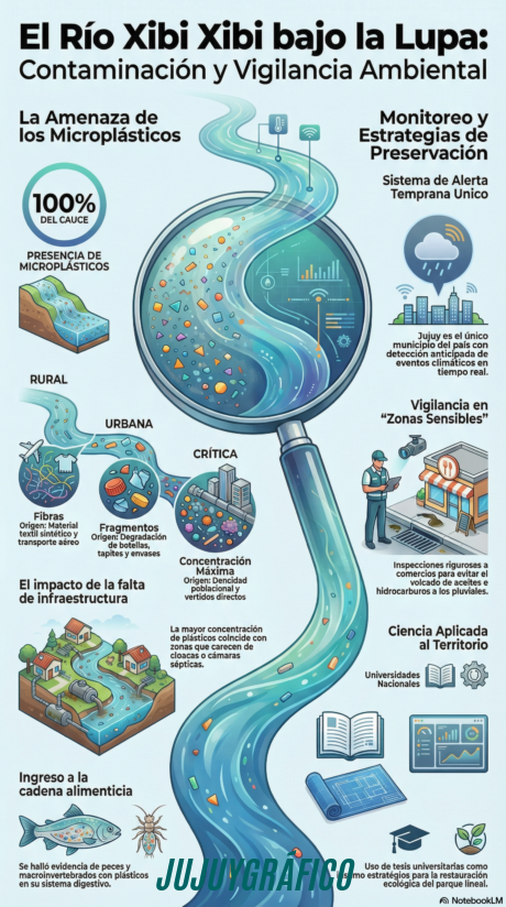 Descubren contaminación masiva de microplásticos oculta en el río Xibi Xibi 13
