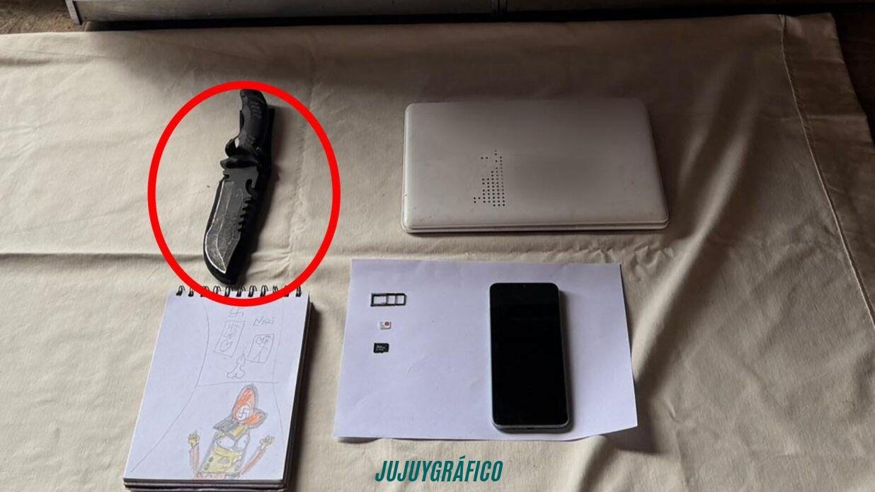 Frustraron masacre escolar en La Quiaca, FBI y PFA detienen a menor neonazi 1 Frustraron masacre escolar en La Quiaca, FBI y PFA detienen a menor neonazi 1