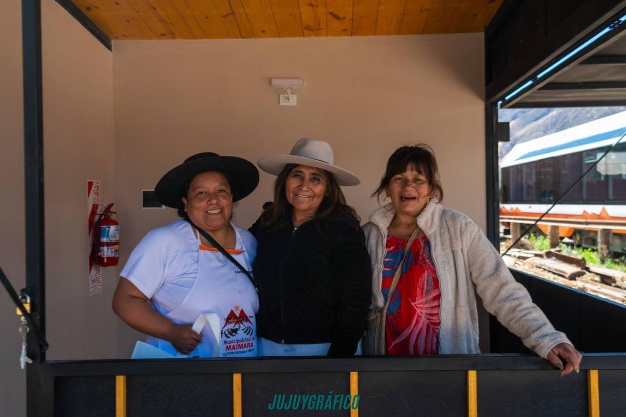 Sadir inauguró el mercado de Maimará en el Tren Solar de la Quebrada, 30 puestos para emprendedores 25
