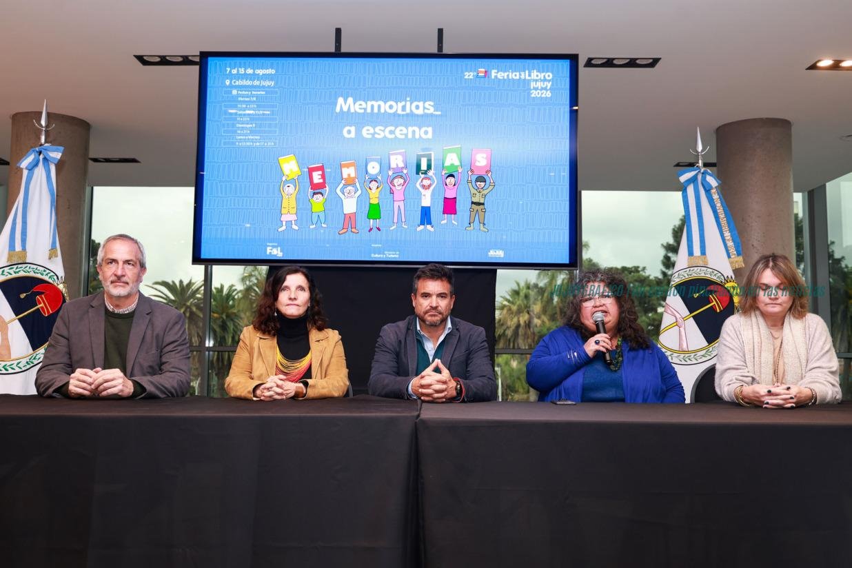 Feria del Libro Jujuy 2026. música, teatro e Inteligencia Artificial en la agenda de Memorias a escena 1 Feria del Libro Jujuy 2026. música, teatro e Inteligencia Artificial en la agenda de Memorias a escena 1