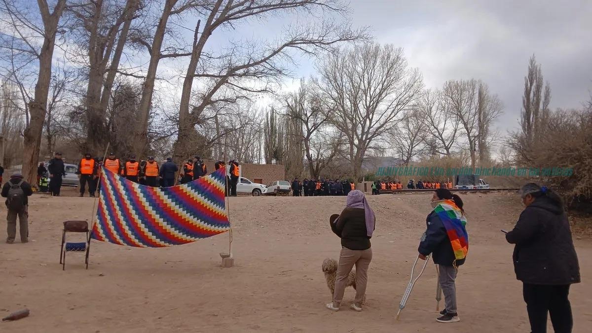 Desalojo en Humahuaca. clave judicial expone plano erróneo desde 2009 en comunidad Santa Rosa 06