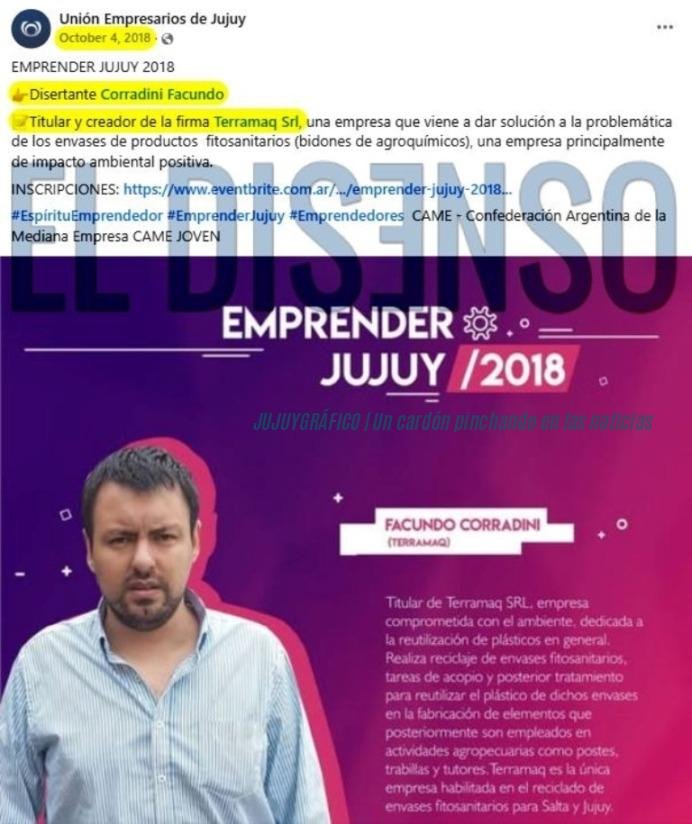 Caso Terramaq, 4 vínculos clave entre GIRSU y la familia del gobernador Sadir 08 Facundo Corradini Caso Terramaq, 4 vínculos clave entre GIRSU y la familia del gobernador Sadir 08