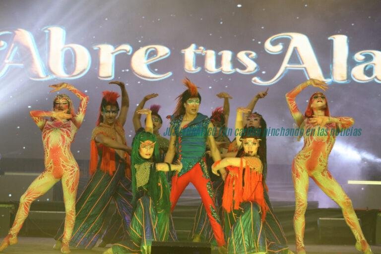 Circo Ánima Jujuy sorprendió en la coronación de la nueva Representante Capital 3