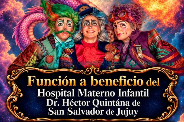 Circo Ánima Jujuy: función solidaria «Abre tus Alas» a beneficio del Hospital Materno Infantil Dr. Héctor Quintana